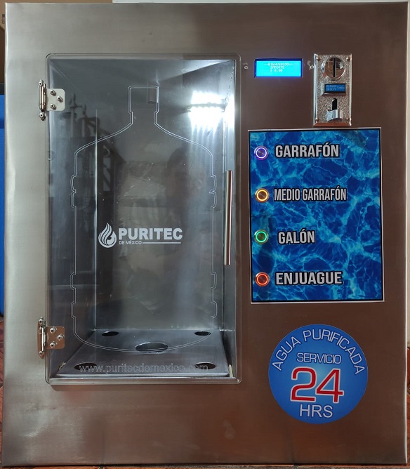 Despachador automático de agua